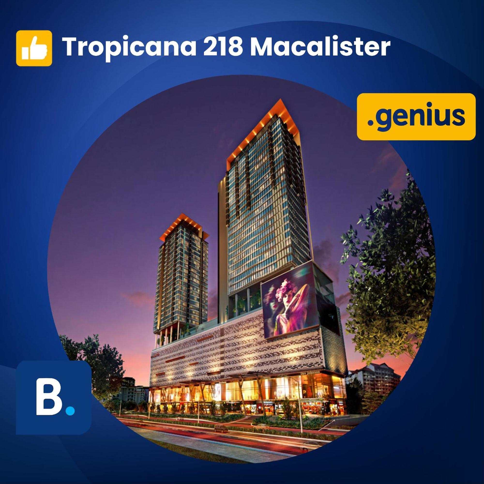 Апартаменты Tropicana 218 Macalister Penang Джорджтаун Экстерьер фото